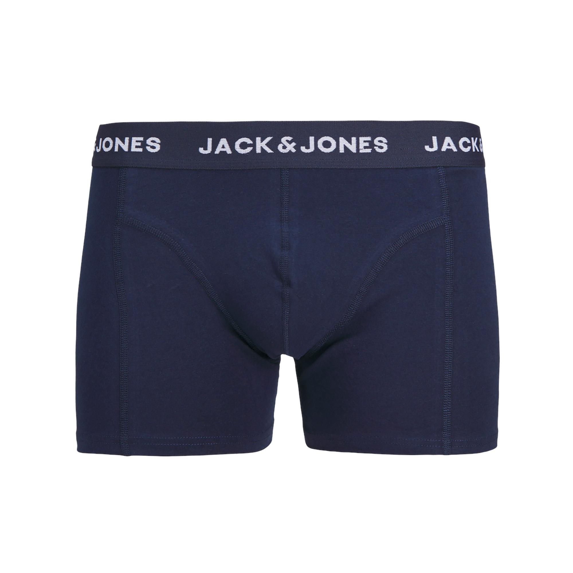 JACK & JONES JACTEO SOLID TRUNKS 3 PACK Culotte, 3-pack 