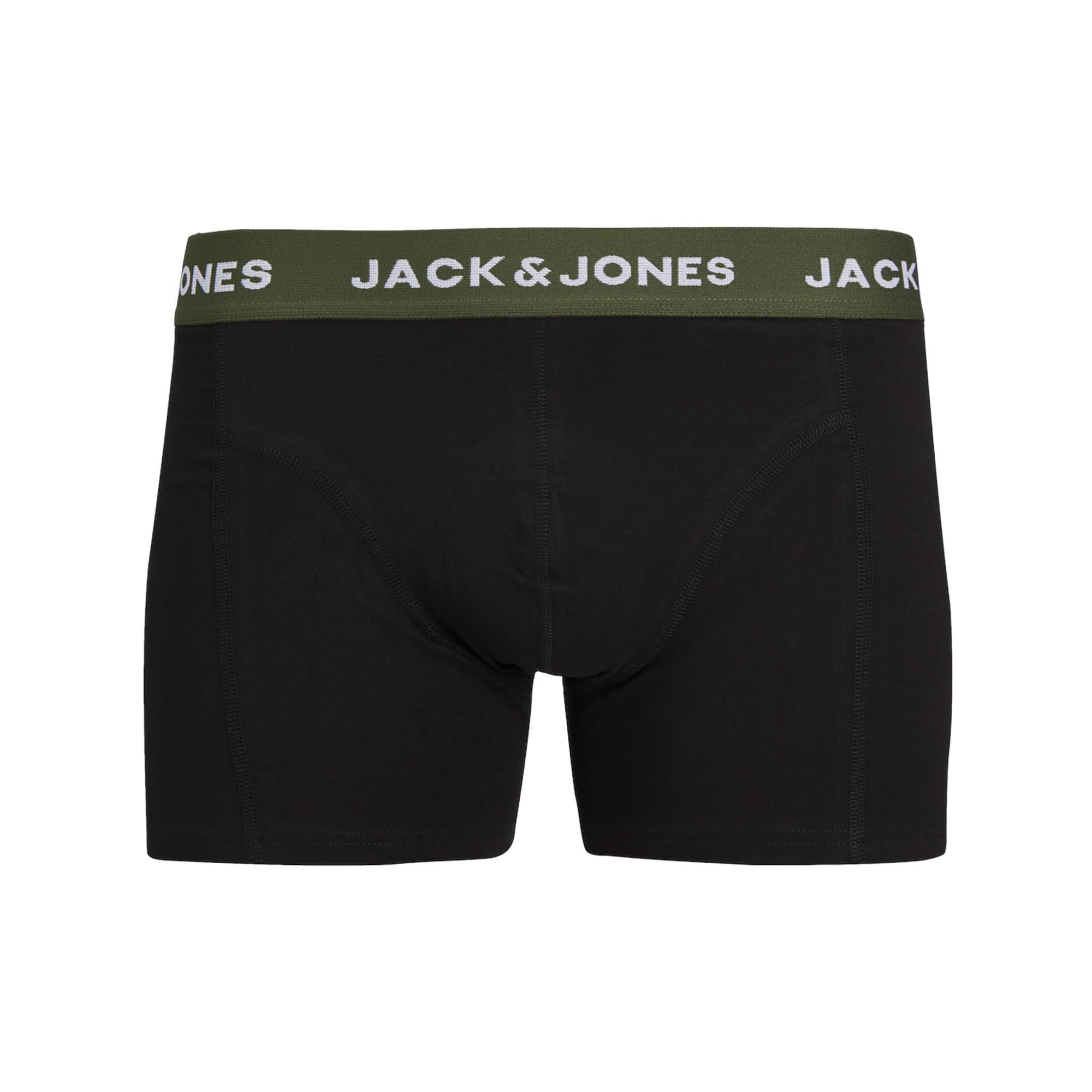 JACK & JONES JACARON SOLID TRUNKS 3 PACK Culotte, 3-pack 