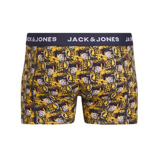 JACK & JONES JACSKULLROCK TRUNKS 3 PACK Lot de 3 boxers 