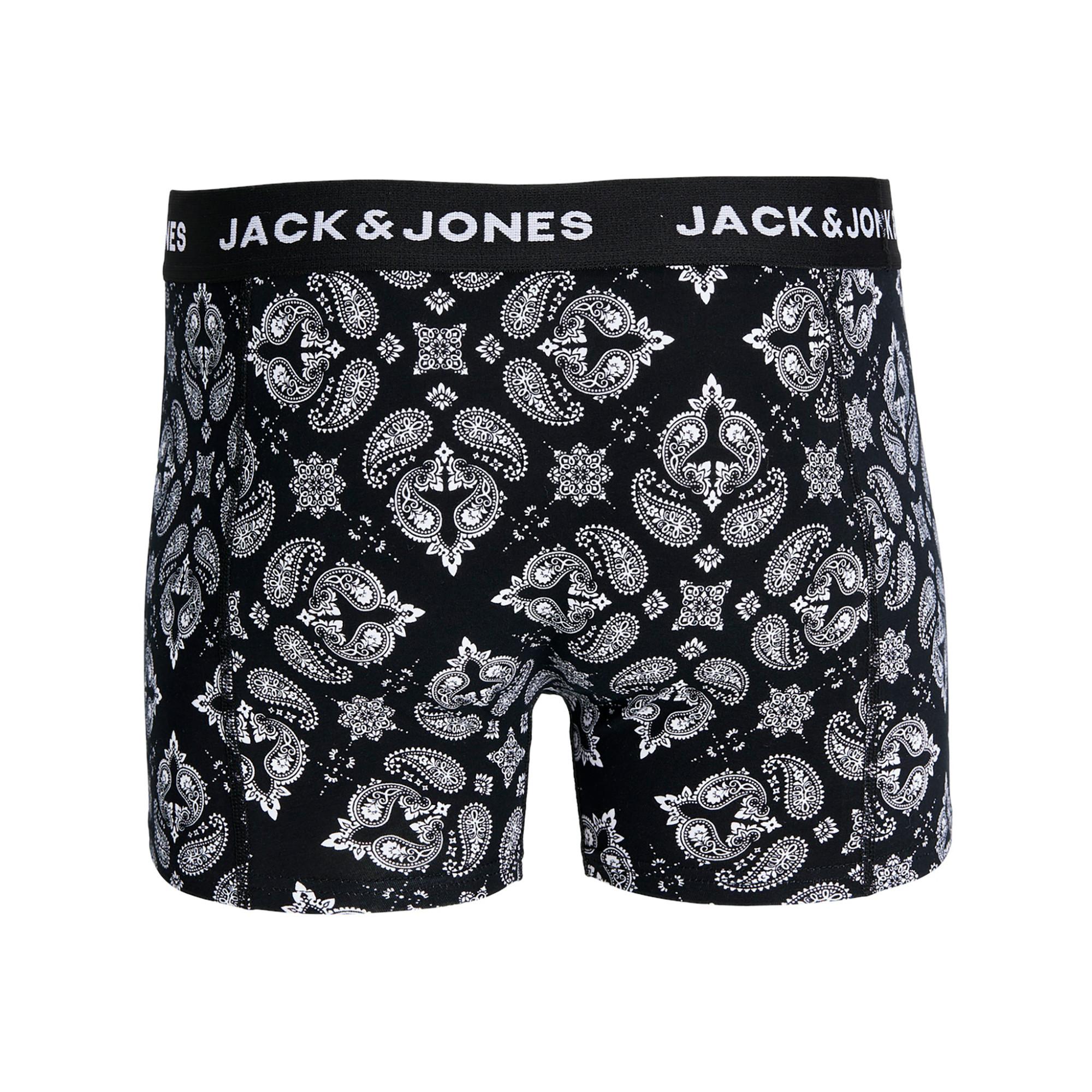 JACK & JONES JACPARIS TRUNKS 3 PACK Lot de 3 boxers 