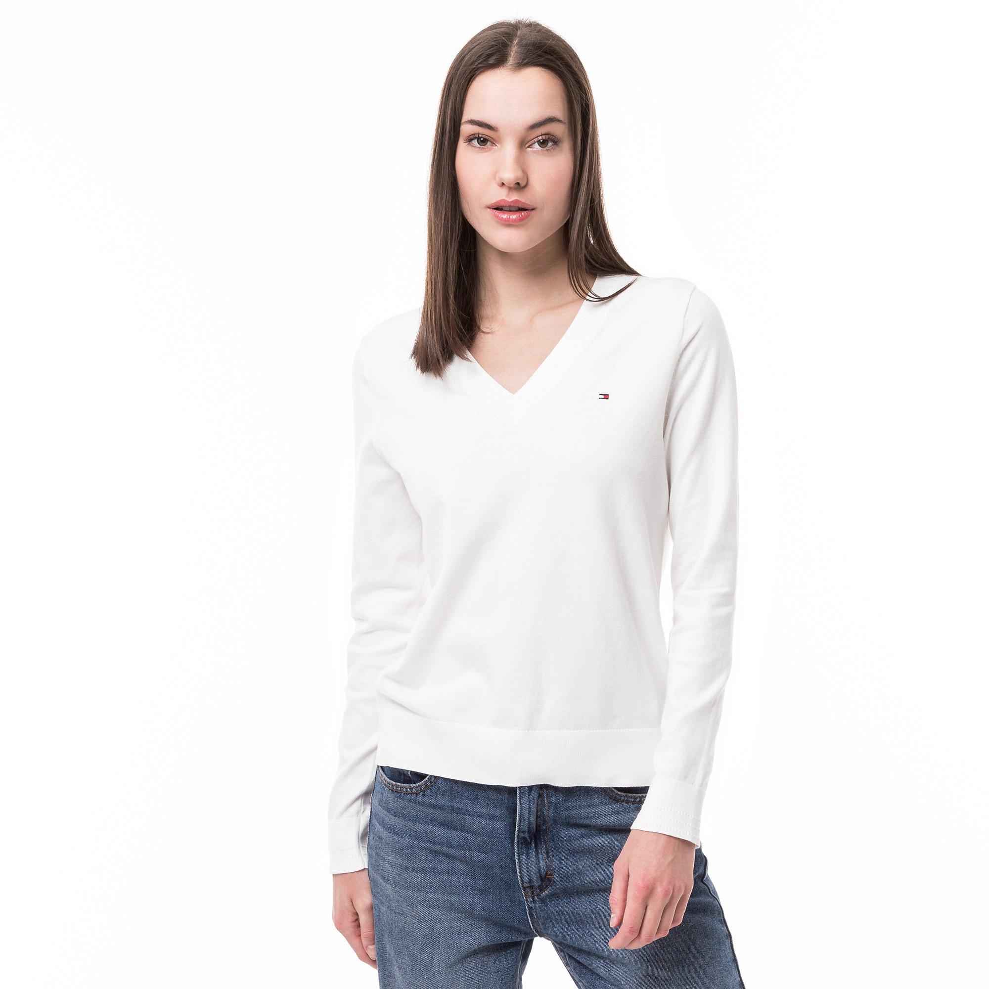 Image of Pullover, V-neck Damen Ecru L