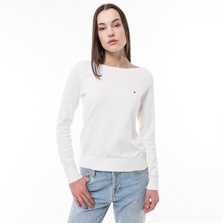 TOMMY HILFIGER  Pull, col bateau 