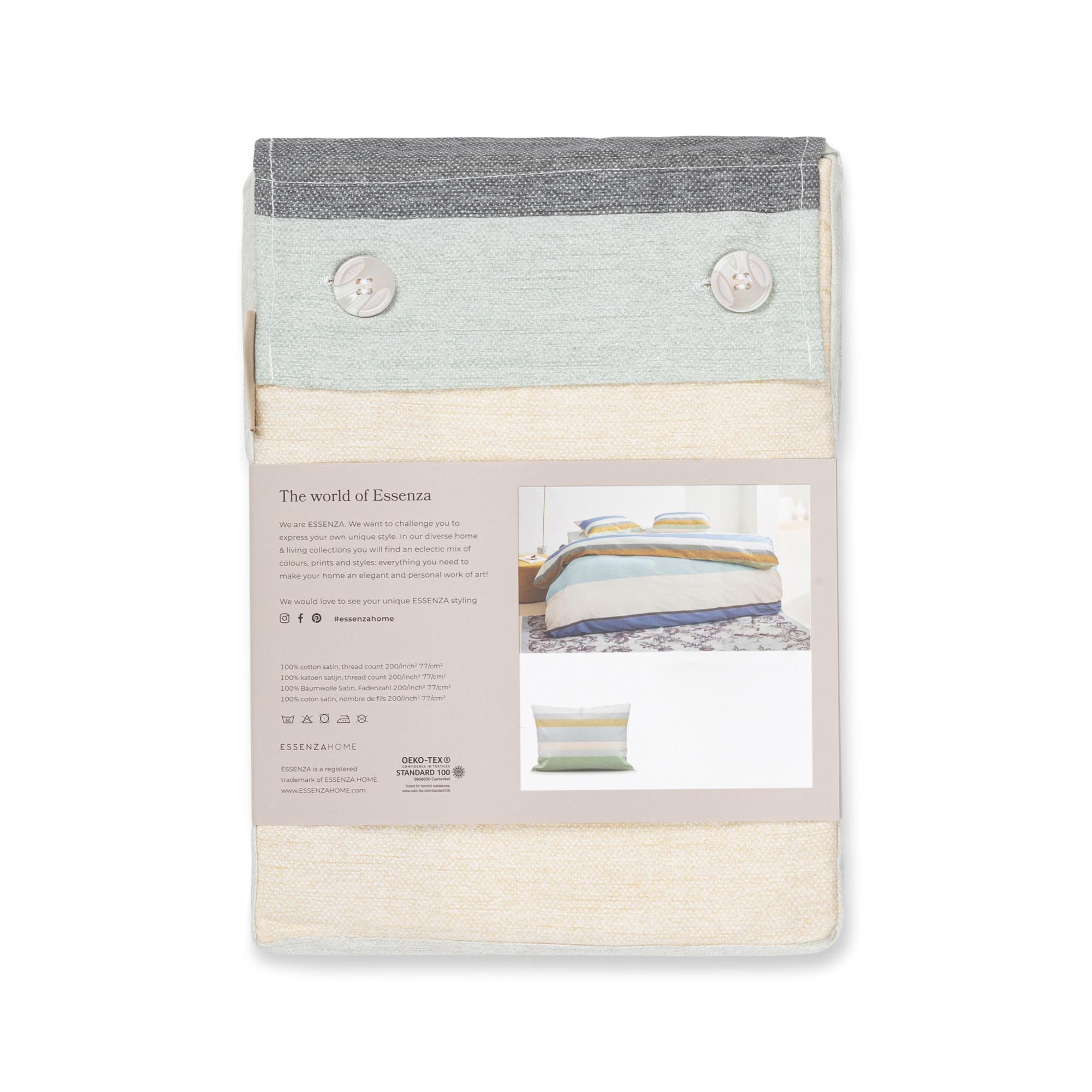 ESSENZA Wedith Taie d'oreiller Satin Color Block  