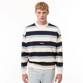 HUGO BLUE Nocusery Sweat-shirt rayé  