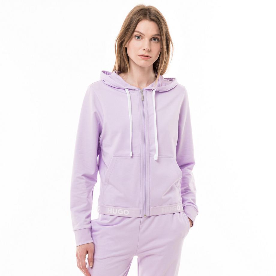 HUGO Sporty Logo Full Zip Hoodie  