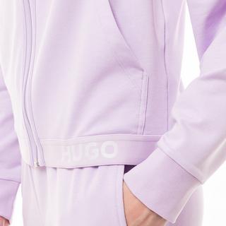 HUGO Sporty Logo Full Zip Hoodie  