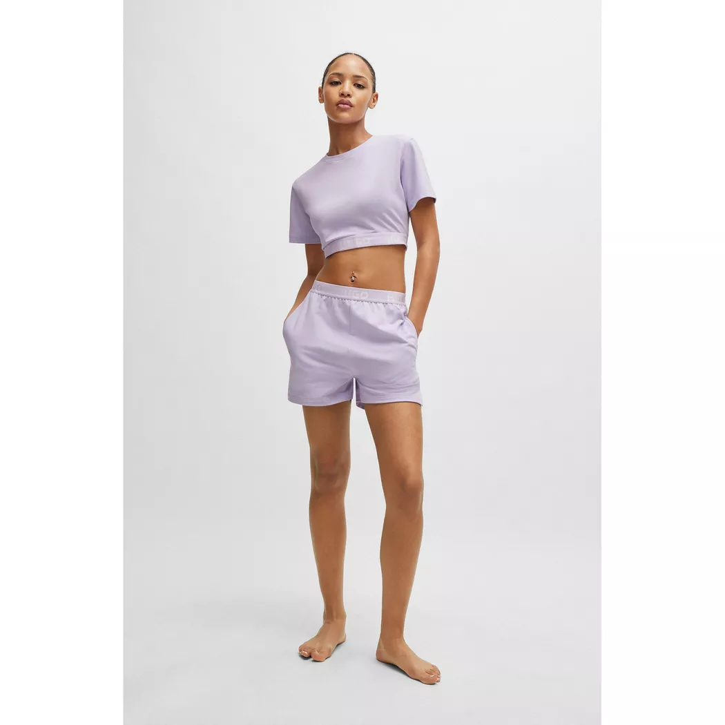 Hugo - Shorts, für Damen, Violett, Größe XL