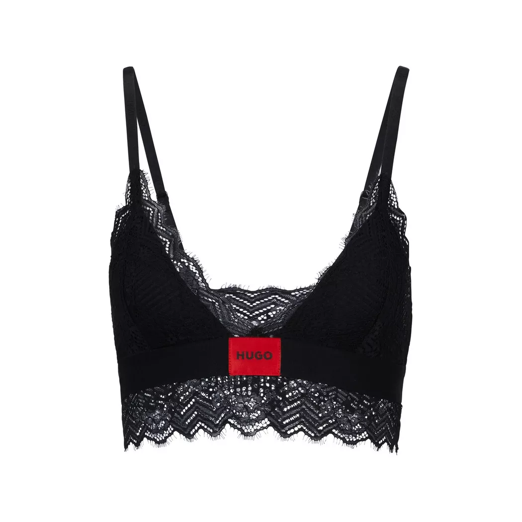 HUGO Sport Bustier schwarz   XL damen