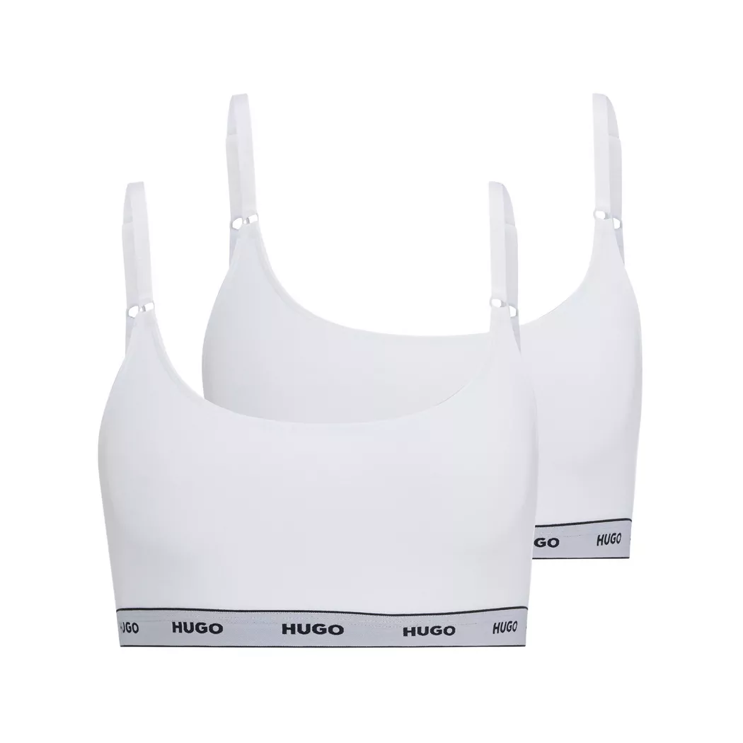 Hugo - Duopack, Bustiers, für Damen, Weiss, Größe L