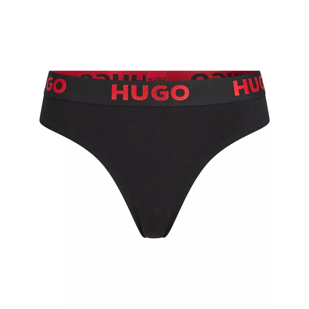 HUGO String black schwarz   XS damen