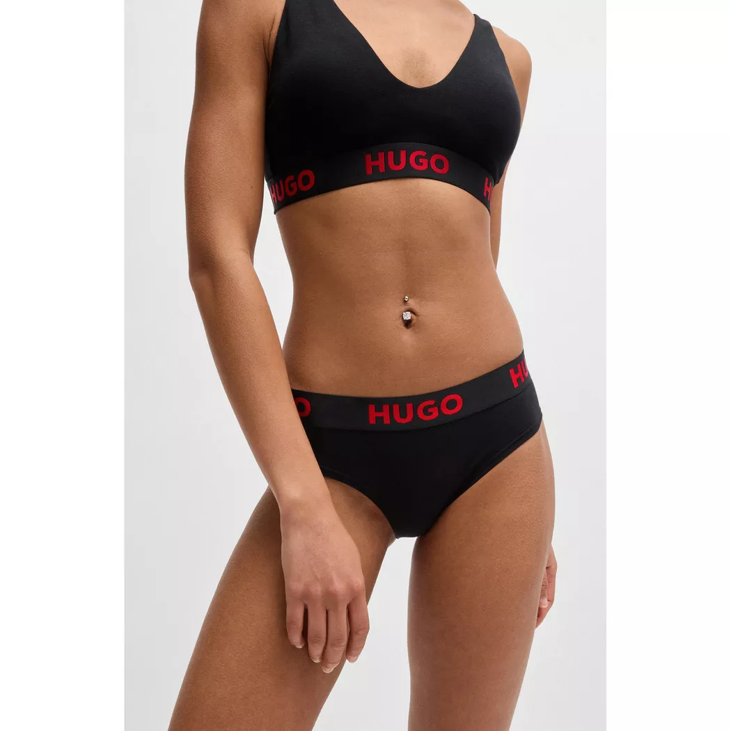 Hugo Rl Lace Panties Black XL 2