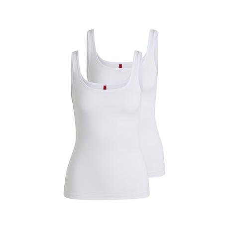 HUGO Twin Vest Top Senza Maniche Confezione Doppia  