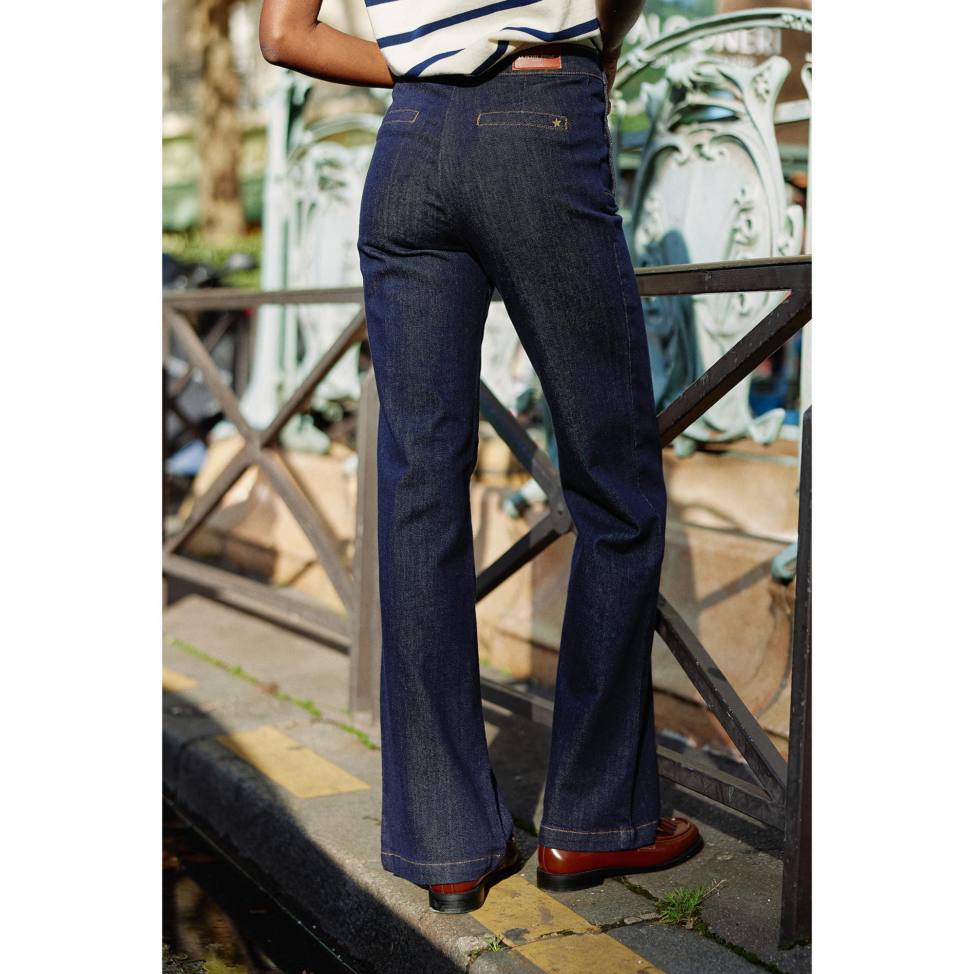 La Petite Etoile High Waist Flared Jeans  