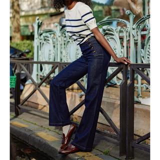 La Petite Etoile High Waist Flared Jeans  