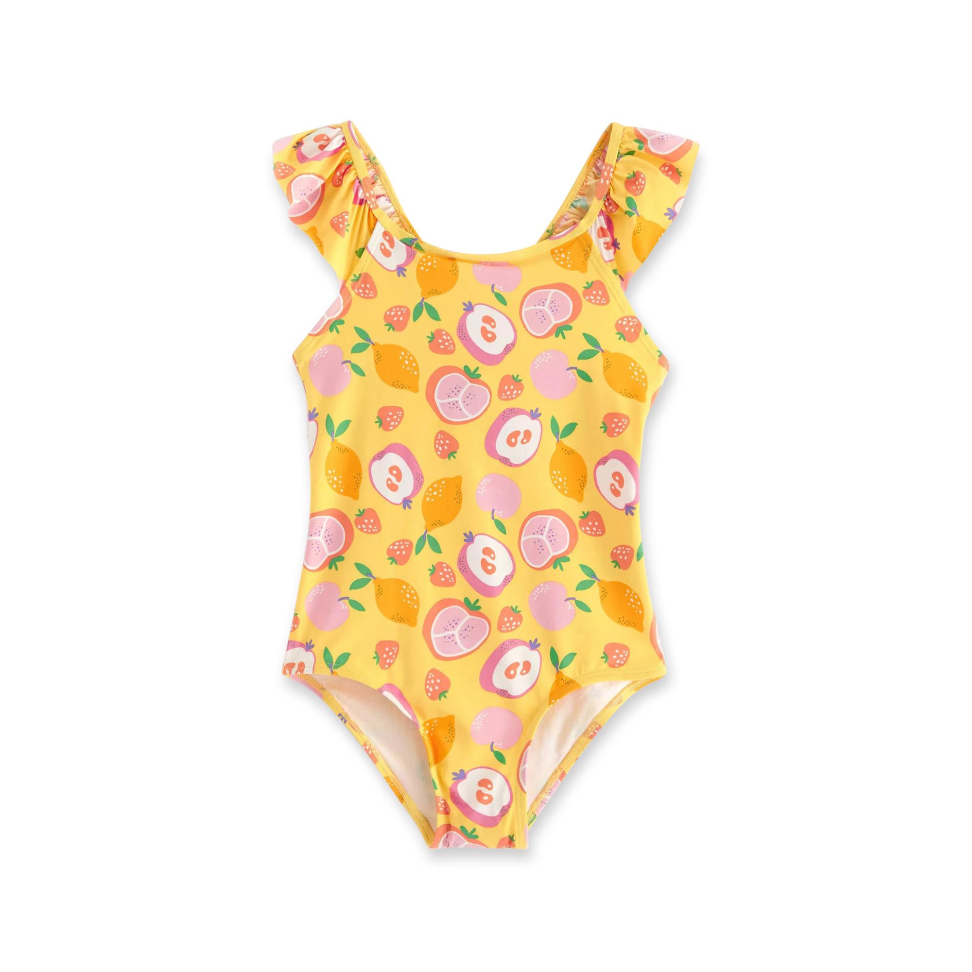 Image of Badeanzug Unisex Gelb 110-116