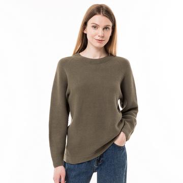 Maglione girocollo, maniche lunghe