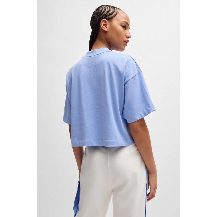 HUGO BLUE Cropped Tee T-Shirt Maniche Corte  