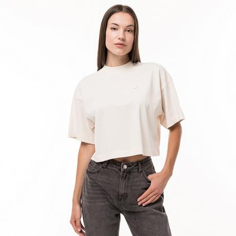 HUGO BLUE Cropped Tee T-Shirt Manches Courtes  