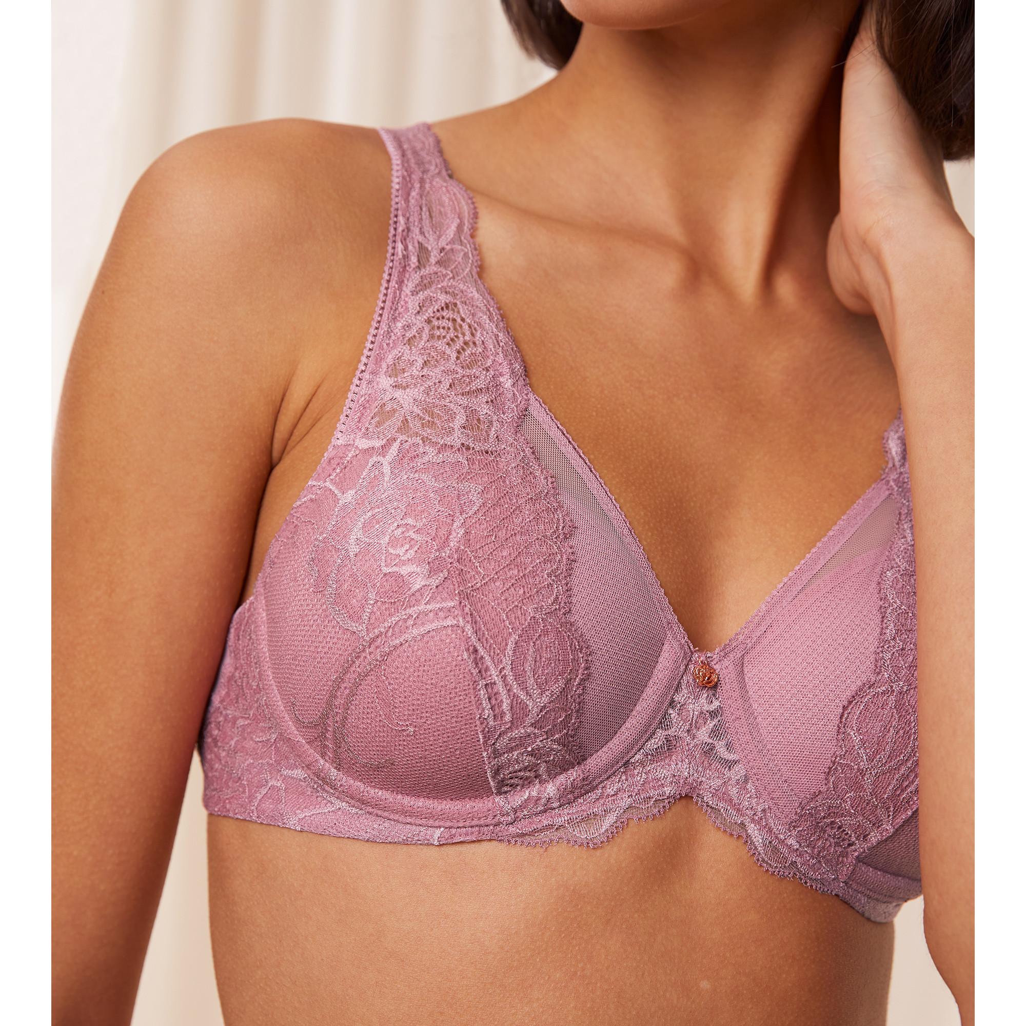 Triumph Wild Peony Florale Reggiseno, con ferretto 