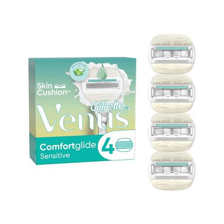 Gillette Venus  ComfortGlide 5 Sensitive, 4 lames de rechange 