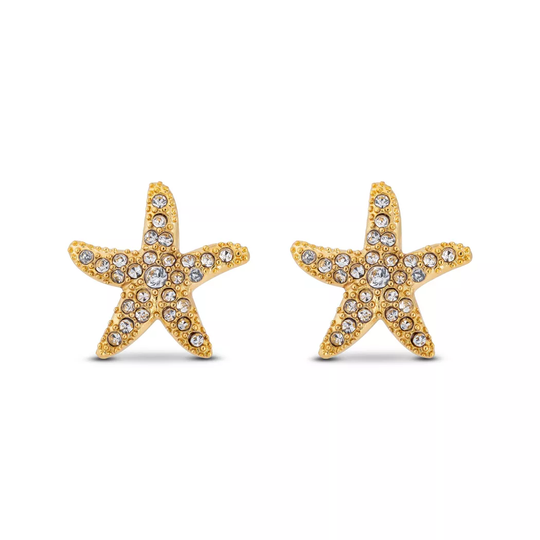 L'Atelier - Ohrstecker, One Size, Goldfarben 7