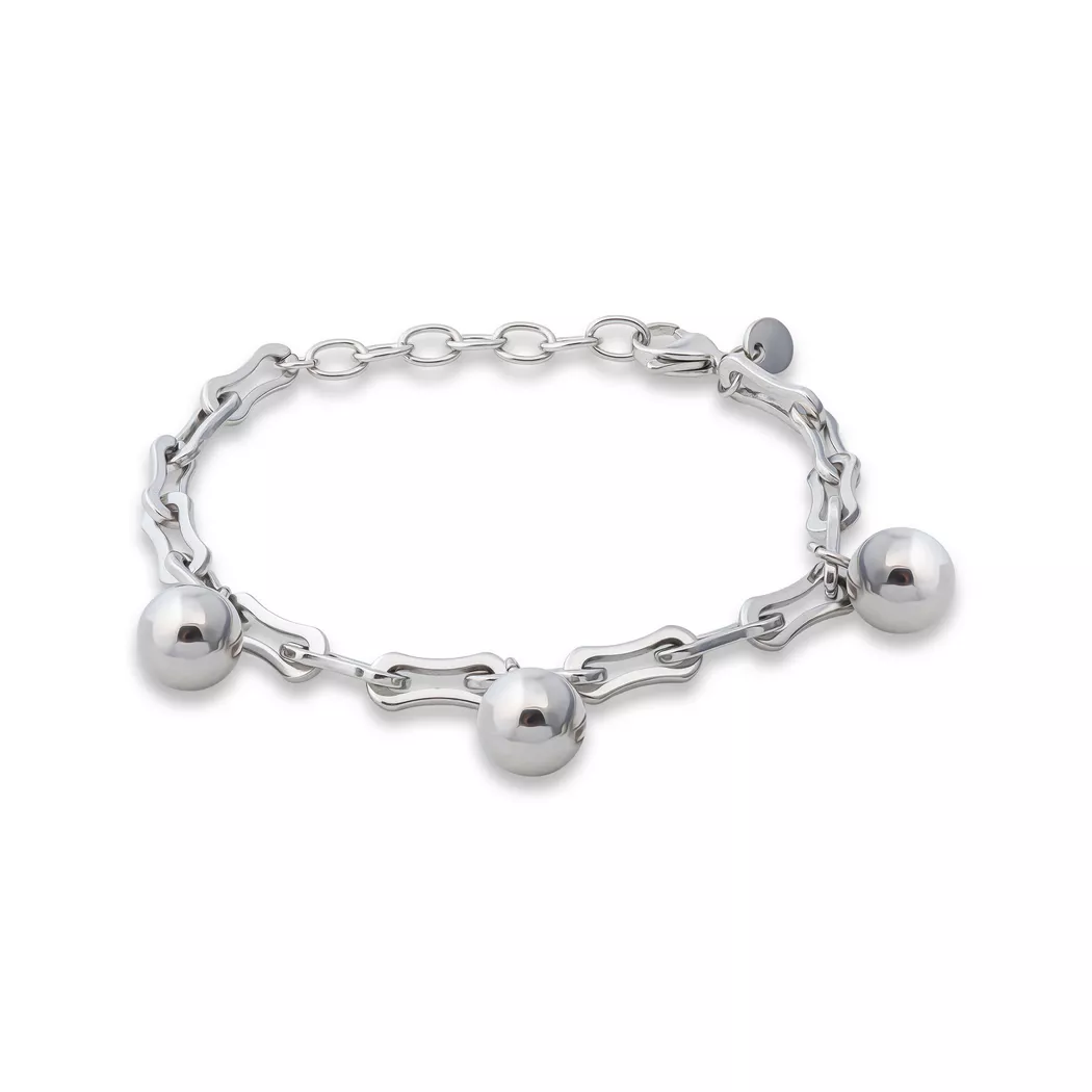 L'Atelier - Armband, 18+3CM, Silberfarben