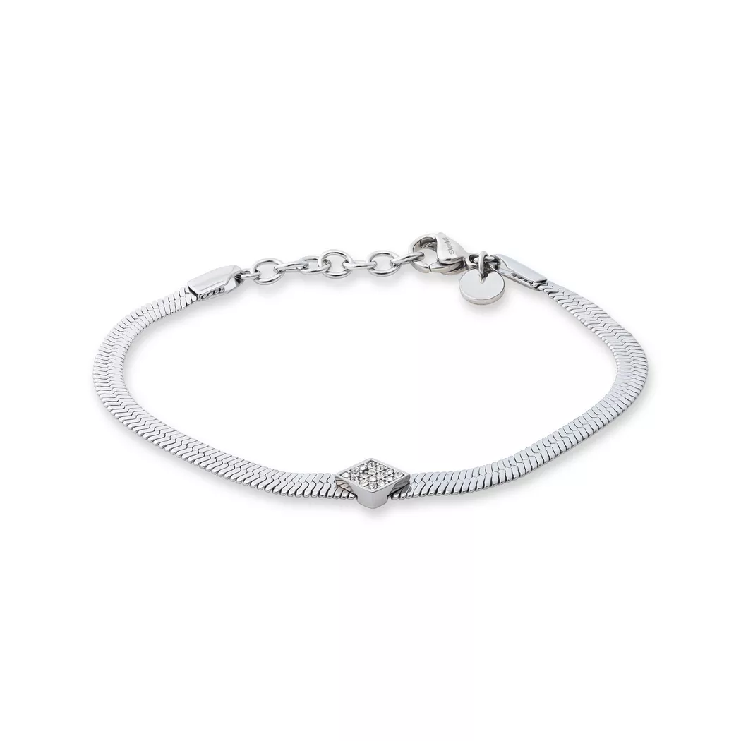 L'Atelier - Armband, 16+3CM, Silberfarben