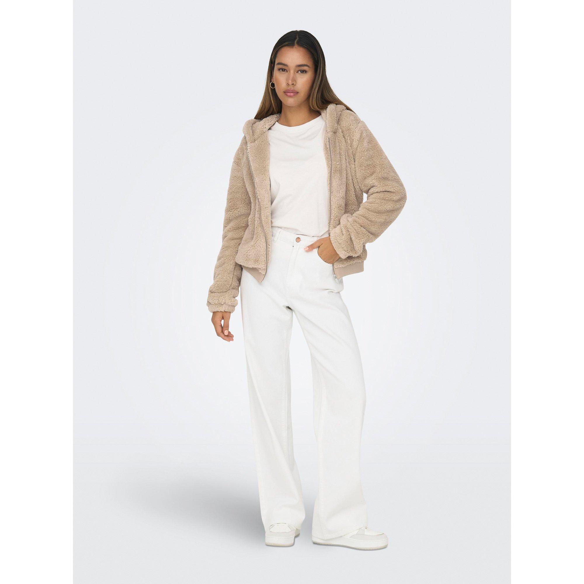 Only Lingerie Newanna Felpa, con zip, con cappuccio 