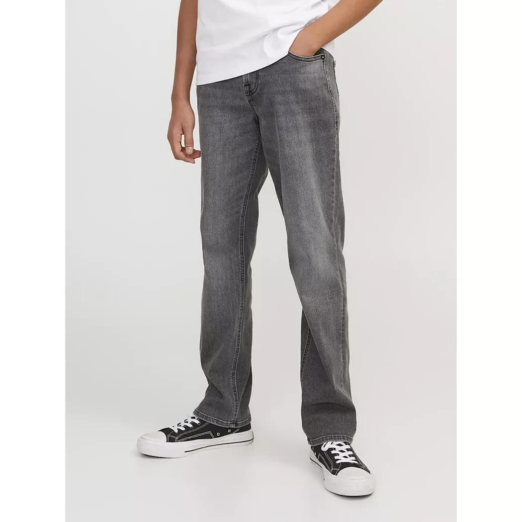 Jack & Jones Jeans Clark Stretch Slim Fit Grey Denim Boys 12 Years