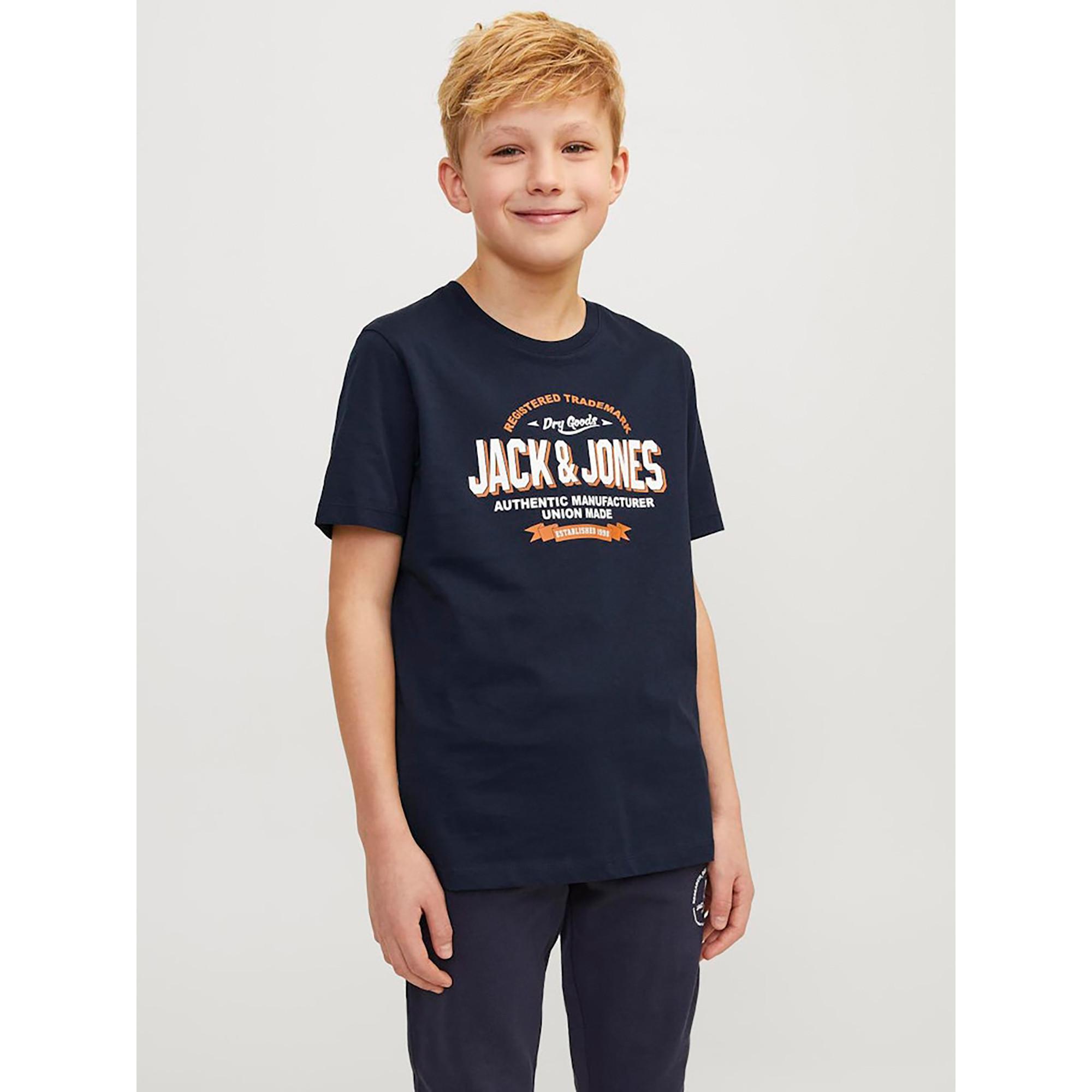 Image of T-shirt, Kurzarm Jungen Marine 176