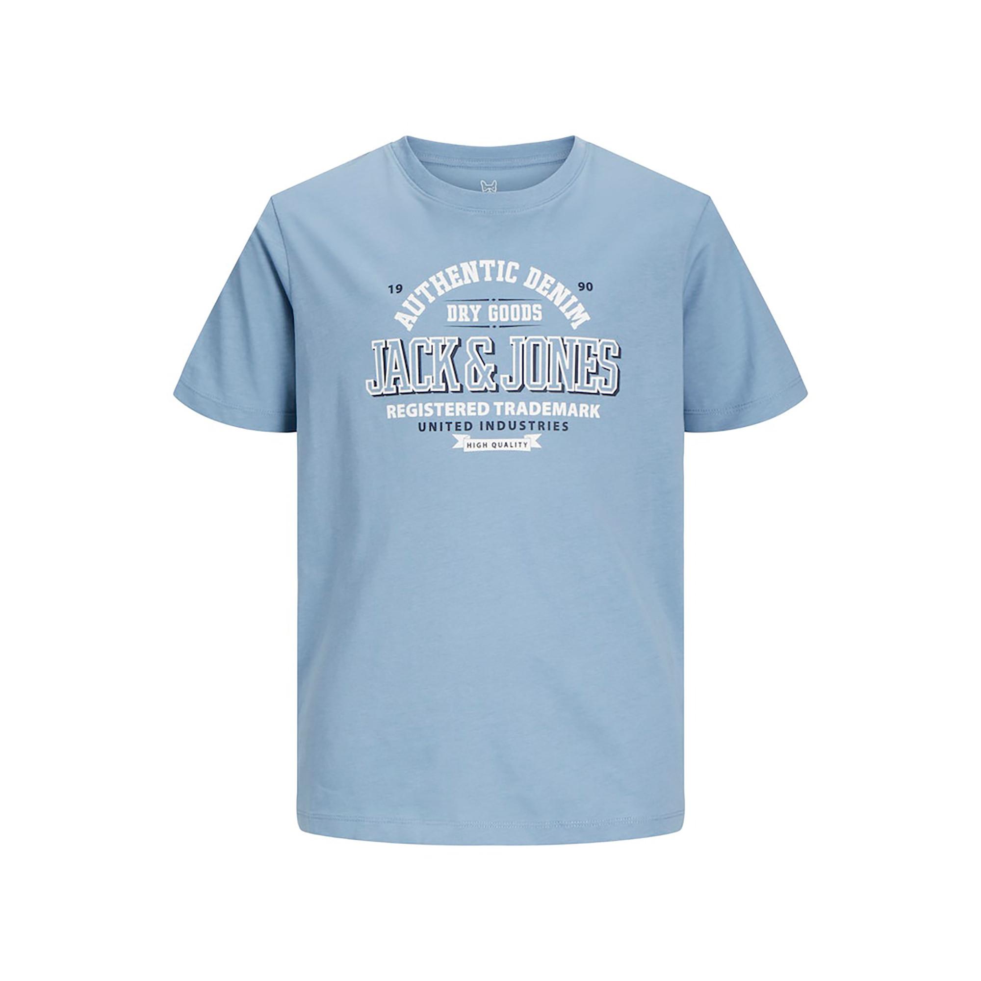 Image of T-shirt, Kurzarm Jungen Hellblau 128