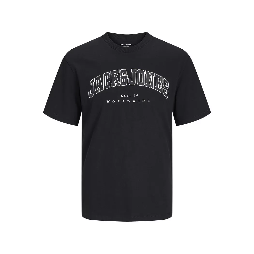 Jack & Jones Junior - T-Shirt, kurzarm, 152, Black