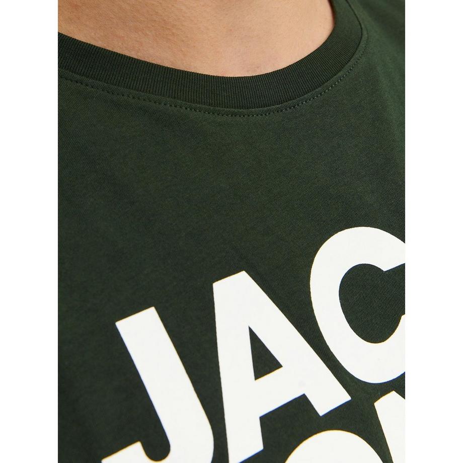 JACK & JONES JJECORP Logo O-Neck T-Shirt Maniche Corte  