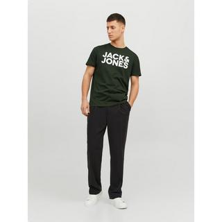 JACK & JONES Logo Tee Kurzarm Rundhals  