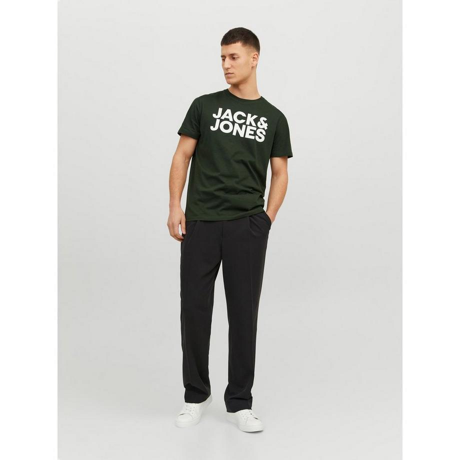 JACK & JONES JJECORP Logo O-Neck T-Shirt Maniche Corte  