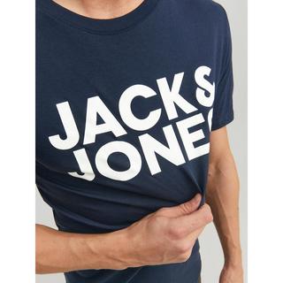 JACK & JONES Logo Tee Maniche Corte Girocollo  