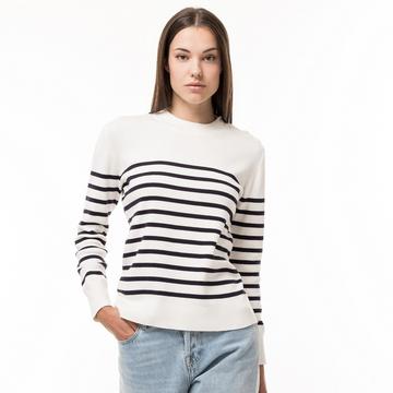 Maglione girocollo, maniche lunghe