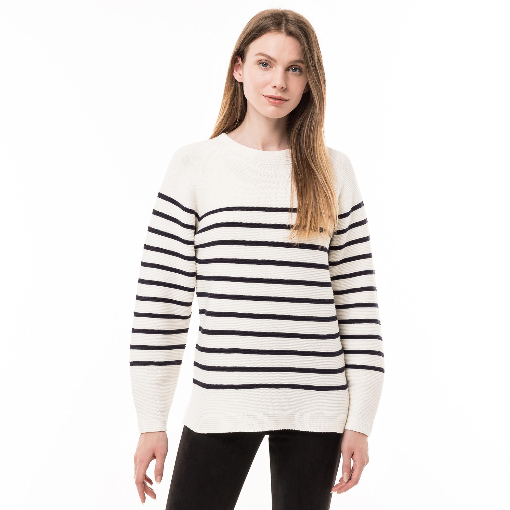 Manor Woman  Pullover, Rundhals, langarm 