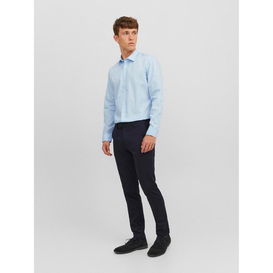 JACK & JONES Joe Plain Langarmhemd  