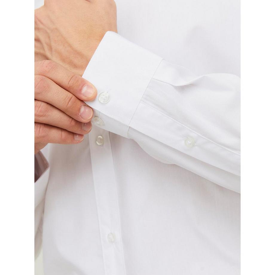 JACK & JONES Joe Plain Langarmhemd  