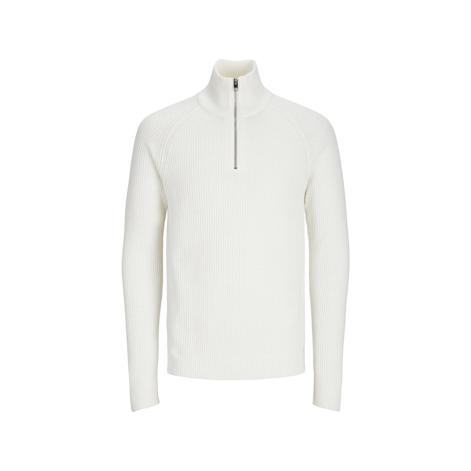 JACK & JONES JJPANNEL KNIT HALF ZIP AW24 Pull 