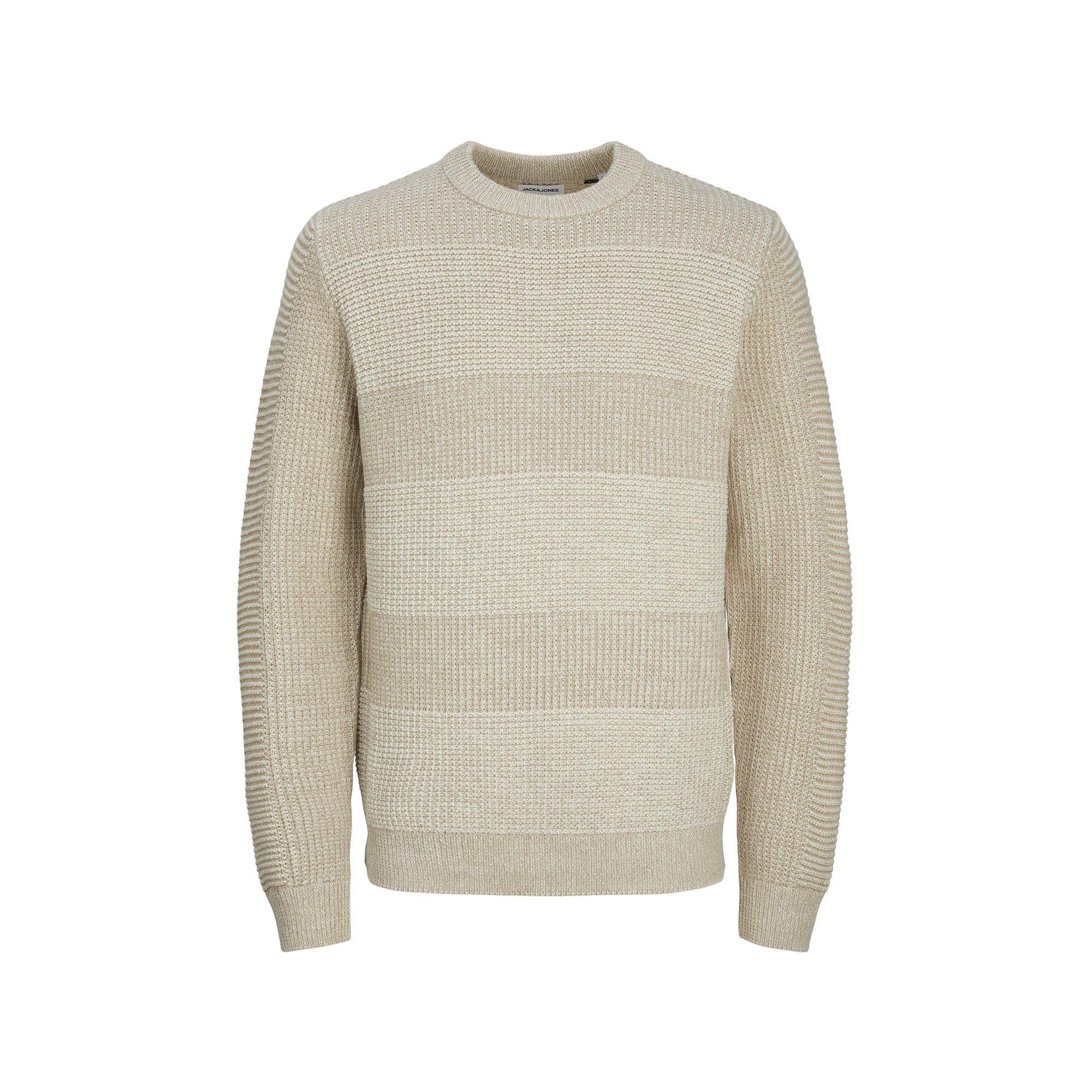 JACK & JONES JJHUGO KNIT CREW NECK Pull 