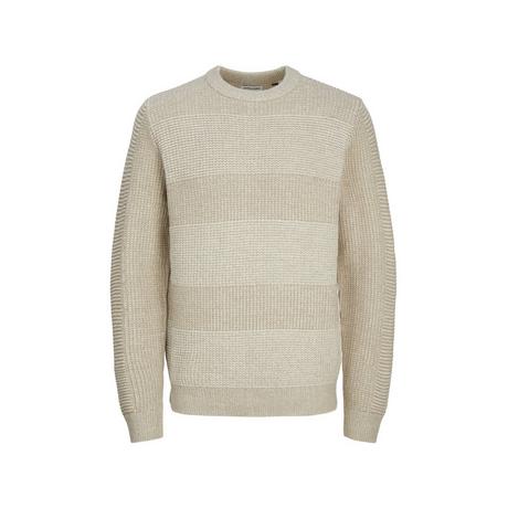 JACK & JONES JJHUGO KNIT CREW NECK Pull 