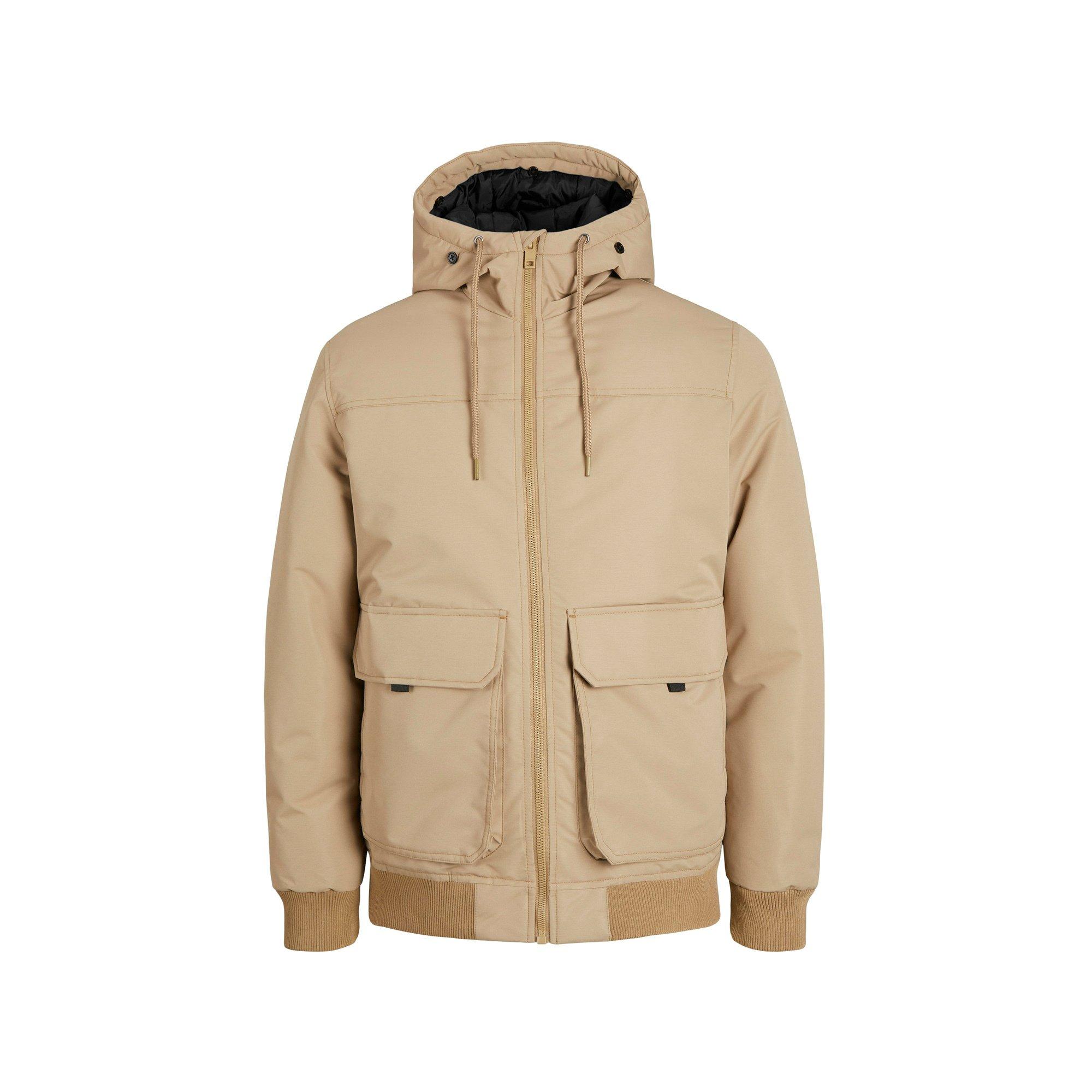 JACK & JONES JJCONSTRUCT BOMBER Bomberjacke mit Knöpfen 