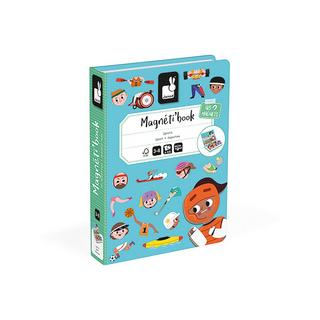 Janod  Libro Magnetico Sports 