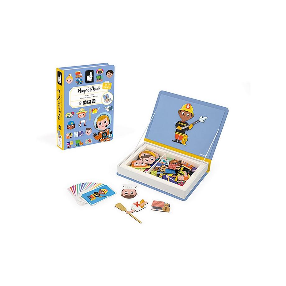 Janod  Libro Magnetico Professioni 
