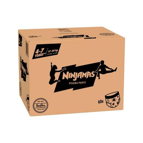 Pampers  Ninjamas pour garçons 4-7 ans Boîte mensuelle 