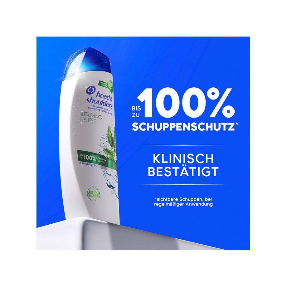head & shoulders  Anti-Schuppen Shampoo mit Teebaum Öl 