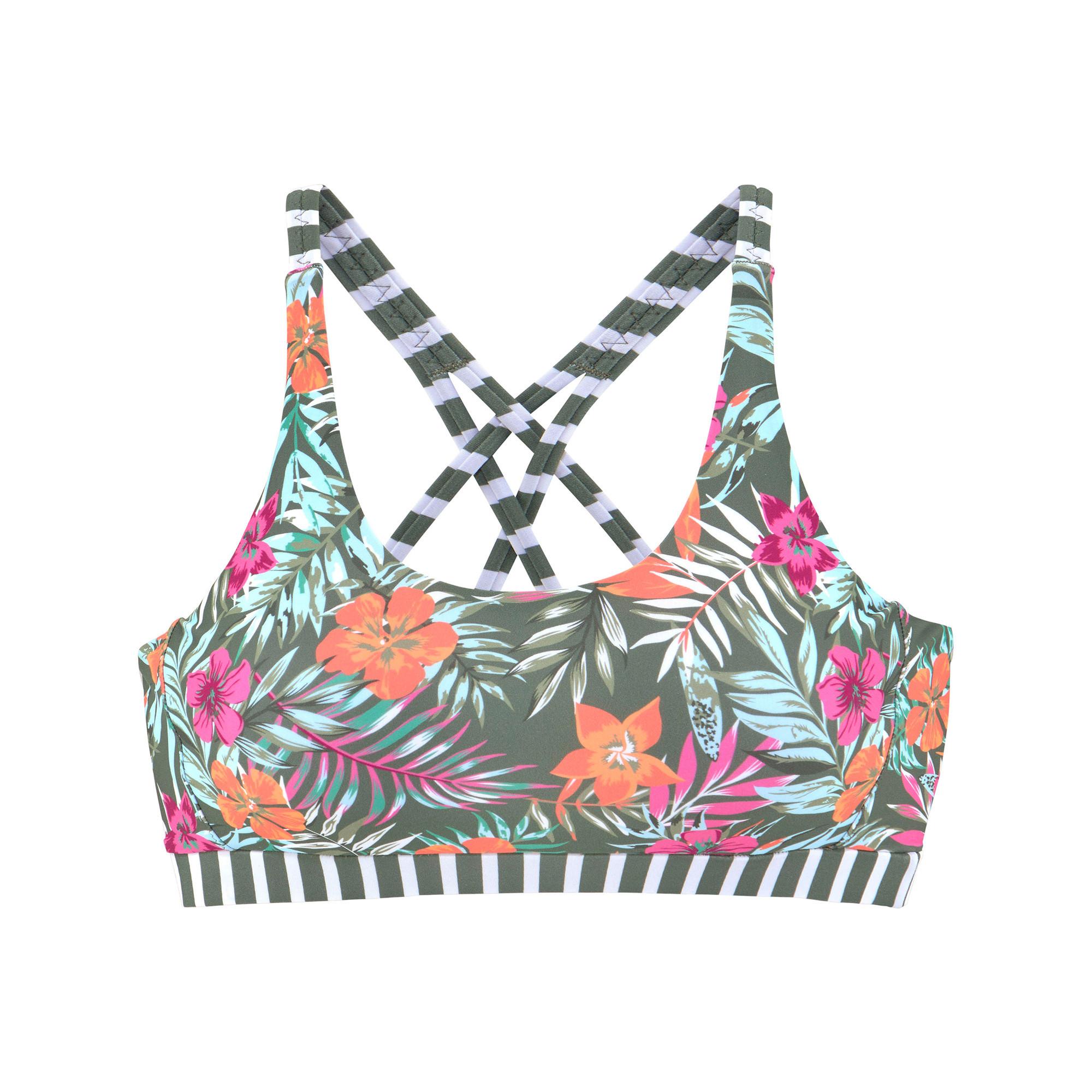 Image of Bikini Oberteil Damen Olivegrün 34