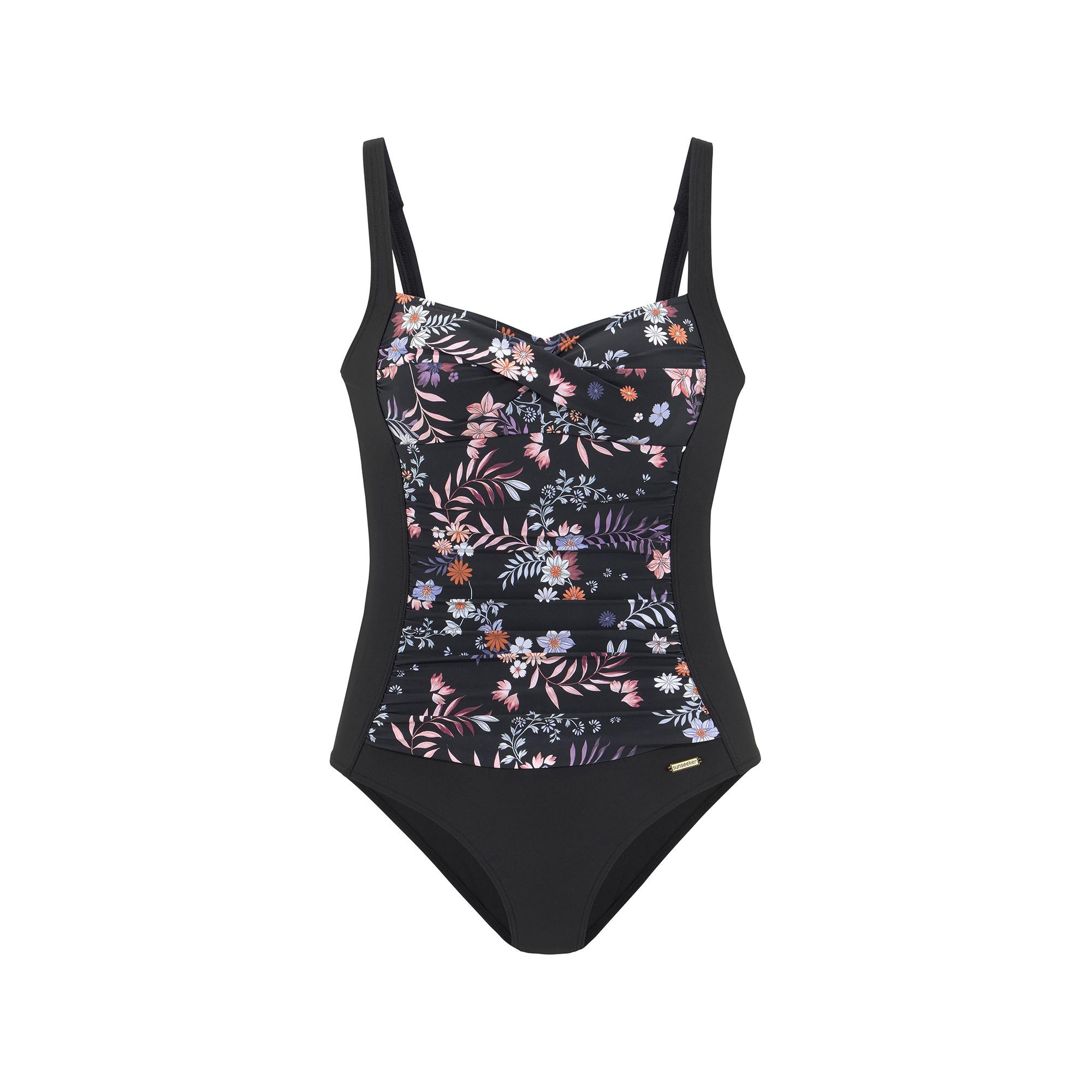 Image of Badeanzug Damen Schwarz B/38